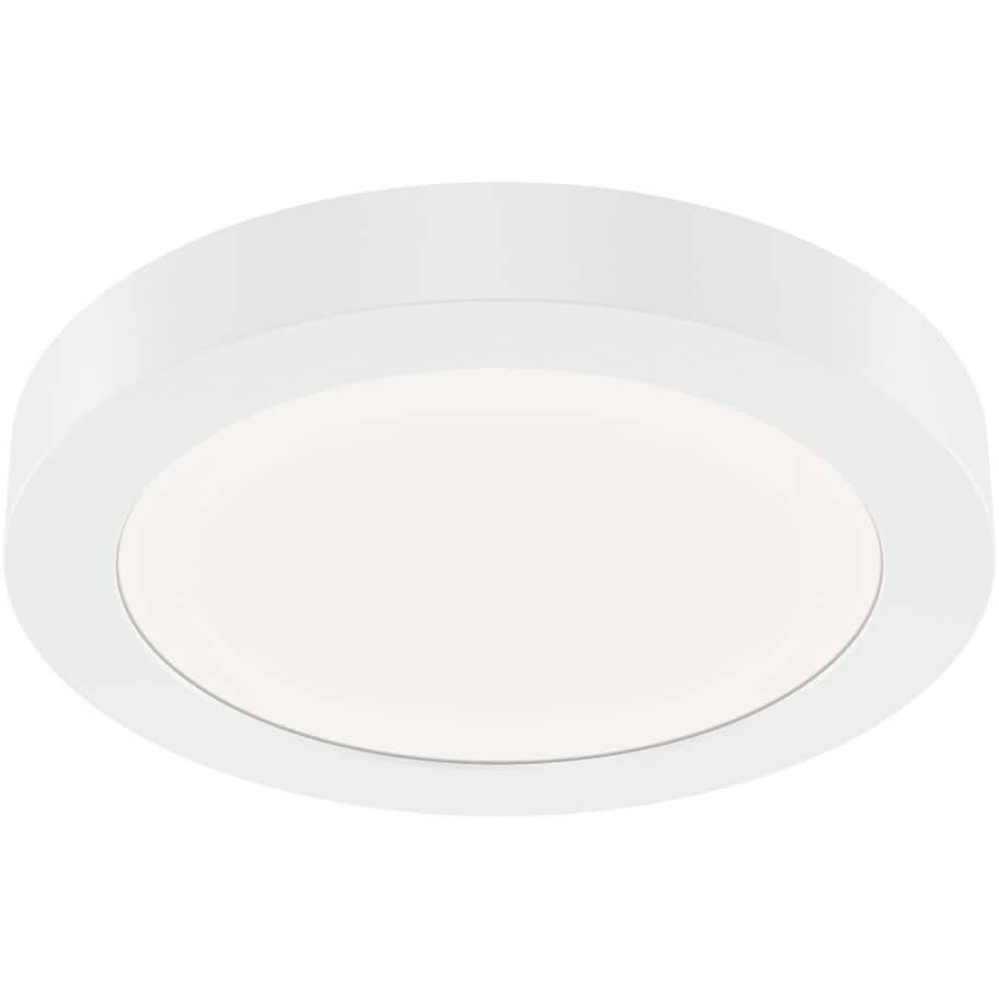 Kichler 53005WH30 Ara 6" Wide LED Flush Mount Drum Ceiling Fixture