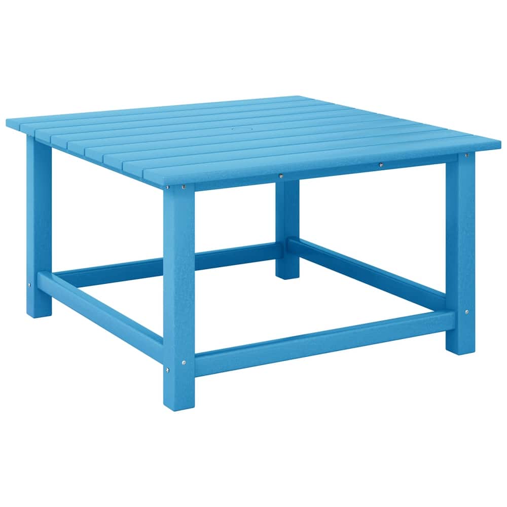 Laguna Outdoor Poly Adirondack 31" Square Coffee Table