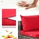 preview thumbnail 7 of 8, Gymax 7PCS PE Rattan Patio Sectional Sofa Conversation Set w/ Red - See Details