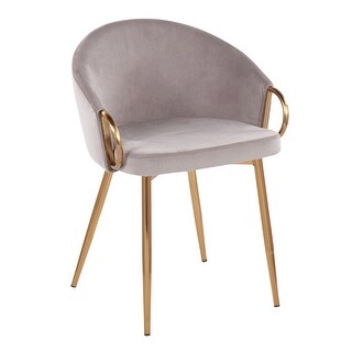Battista Contemporary Glam Velvet Chair