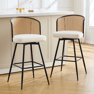 26"/29" Upholstered Swivel Bar Stool /Counter Stools Set of 2/3/4