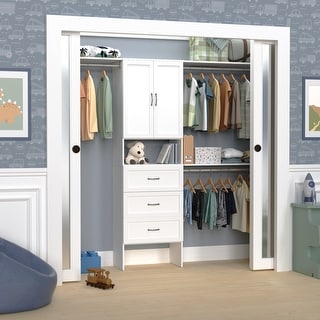 ClosetMaid SuiteSymphony 3-Drawer 2-Door 25-Inch Tower Closet Organizer