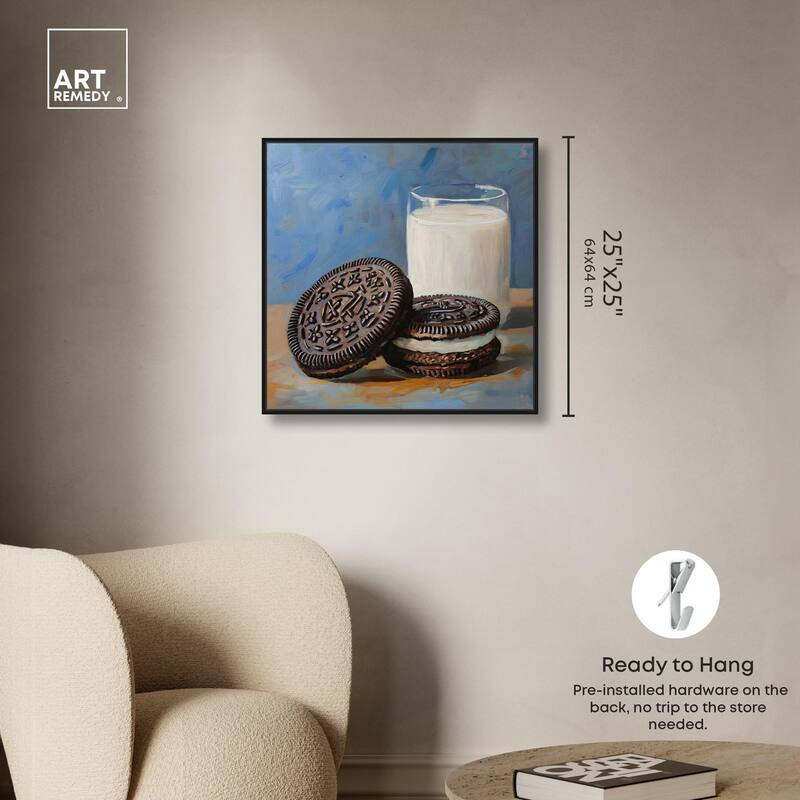 Ode to the Oreo Canvas by Art Remedy