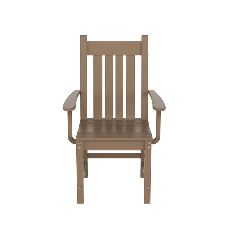 Laguna Poly Eco-Friendly All Weather Patio Chair with Arms