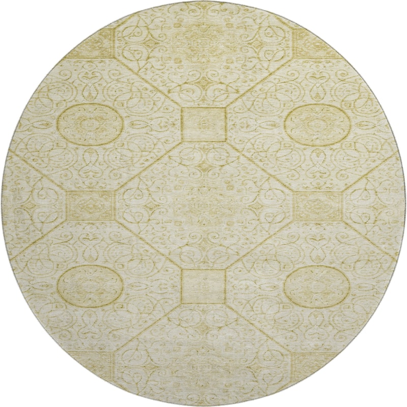 Premium Washable Super Soft Traditional Mosaic Mayfield Rug