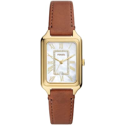 Fossil Women's Raquel White MOP Dial Watch - ES5307 - Mother of Pearl - 6 (36)