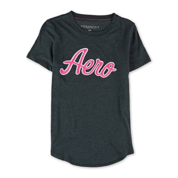 Shop Aeropostale Womens Stitched Script Embellished T Shirt Red