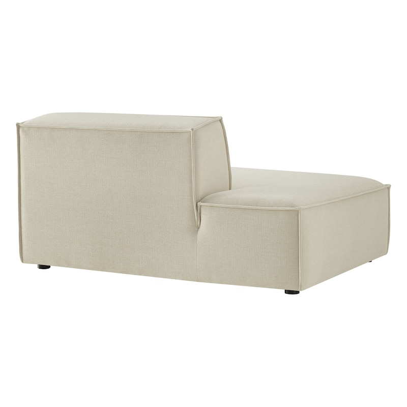Restore Performance Fabric Upholstered Left-Facing Armless Modular Chaise