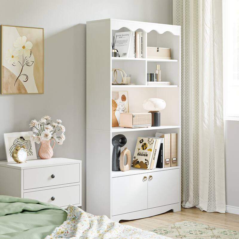 Bookshelves and Bookcases, Display Cabinet with Door
