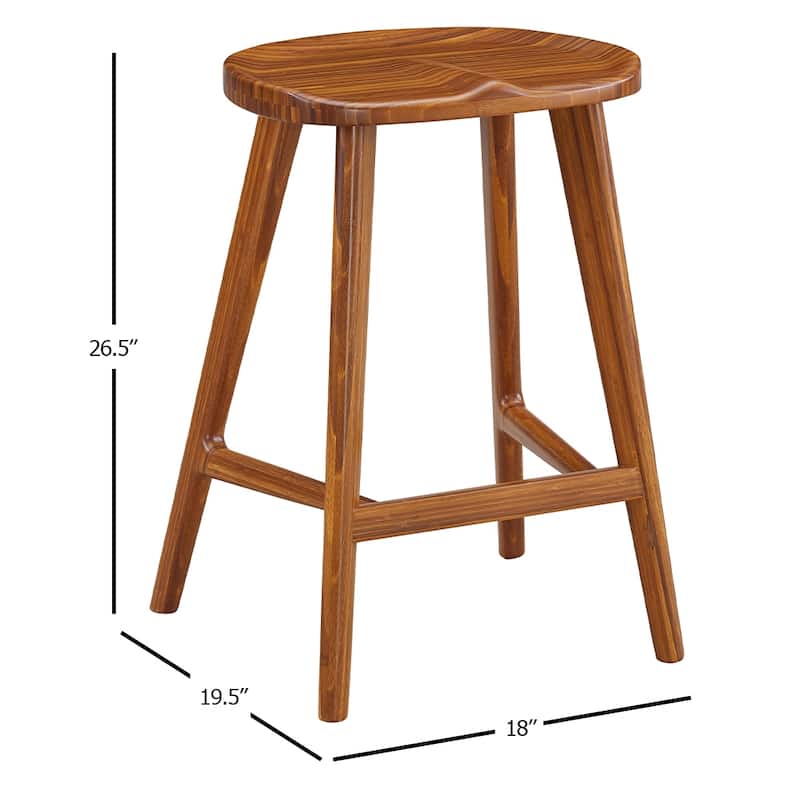 Caden Stool in Counter Height, Copper, (Set of 2)