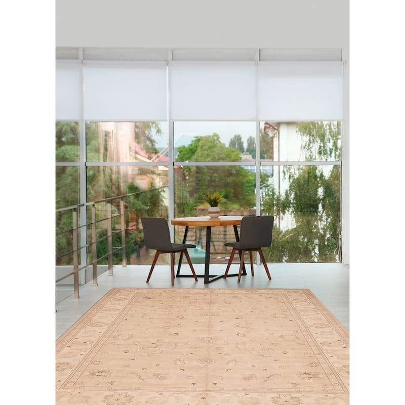 ECARPETGALLERY Hand-knotted Chobi Finest Khaki Wool Rug - 10'7 x 14'7