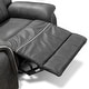 preview thumbnail 24 of 34, Furniture of America Arthon Fabric Power Recliner with LED Light and USB Port