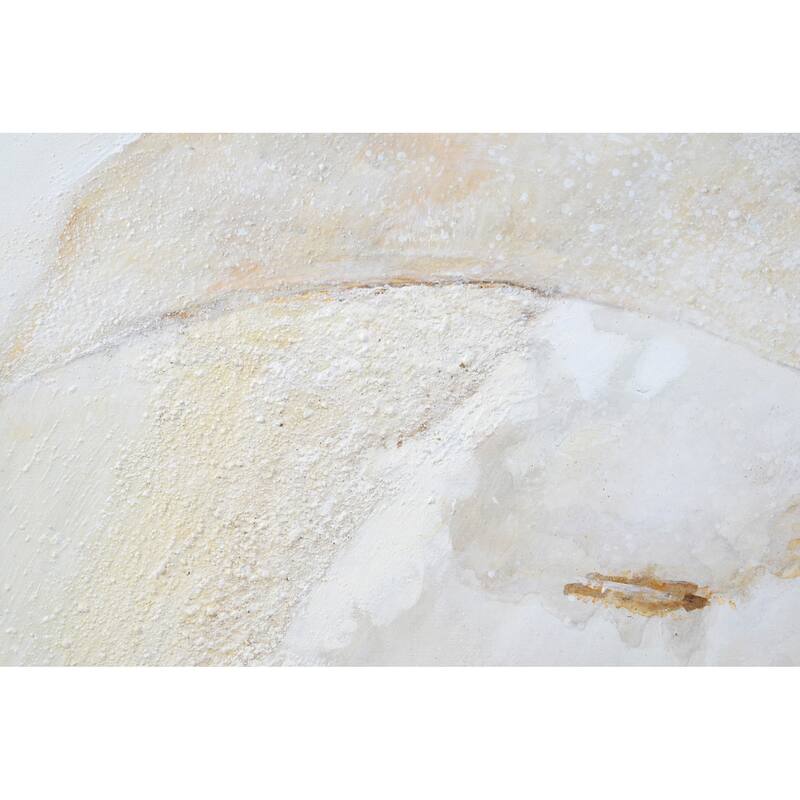 Renwil Dimona 40" Wide Canvas Art, Off-white