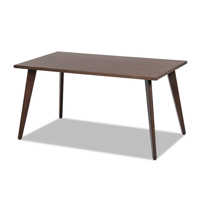 Jennifer Taylor Home Capri Solid Red Oak Wood Extendable Leaf Dining Table