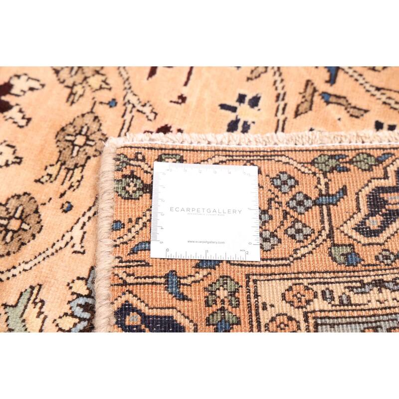 ECARPETGALLERY Hand-knotted Kayseri Light Brown Wool Rug - 4'10 x 8'4