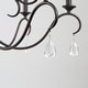 preview thumbnail 9 of 9, Farmhouse 6-Light French Country Chandelier Crystal Transitional Lights for Dining Room