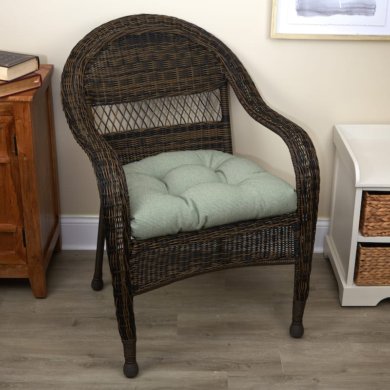 Saturn Oversized Non-Slip Extra Large Chair Cushion - Celadon