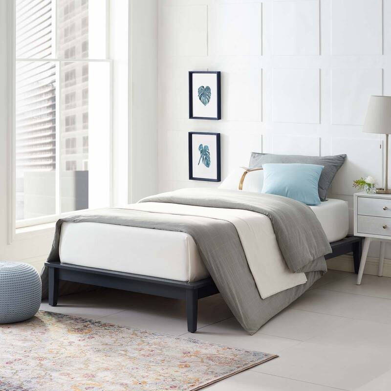 Carson Carrington Roldal Twin Wood Platform Bed