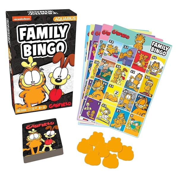 slide 2 of 3, Garfield Family Bingo