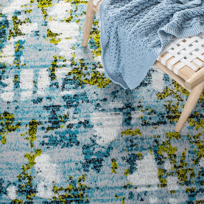 SAFAVIEH Skyler Roumpini Modern Abstract Rug