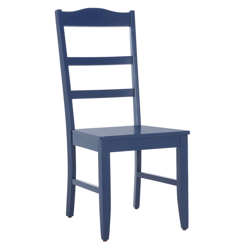SAFAVIEH HOME Svetlana Ladder Back Side Chair - 18"W x 21"D x 40"H