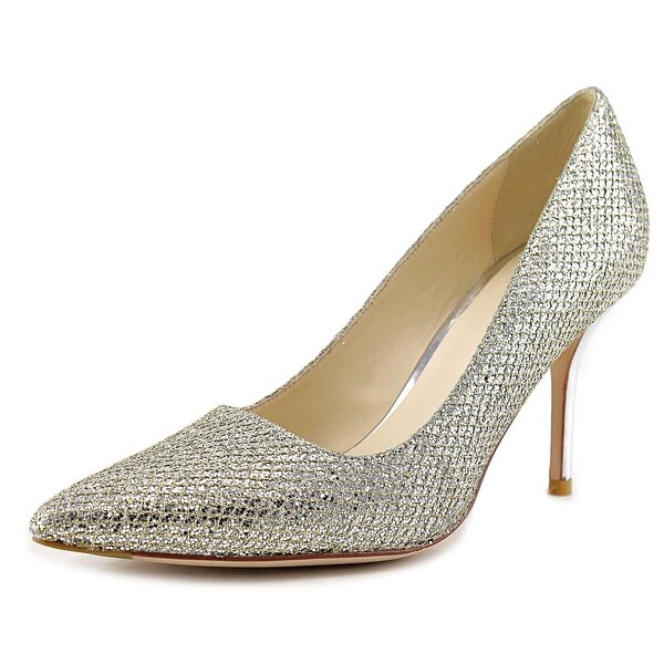 cole haan silver pumps