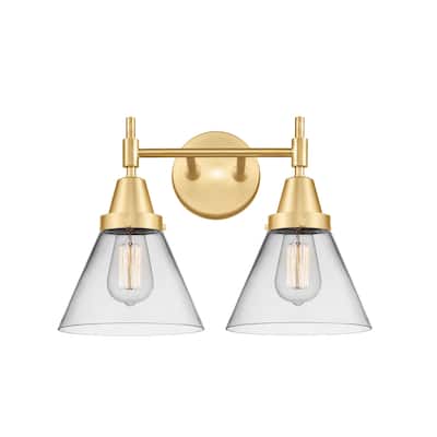 Innovations Lighting Caden Cone - 2 Light 17" Bath Vanity Light