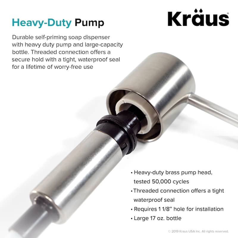 Kraus Kitchen Soap Dispenser