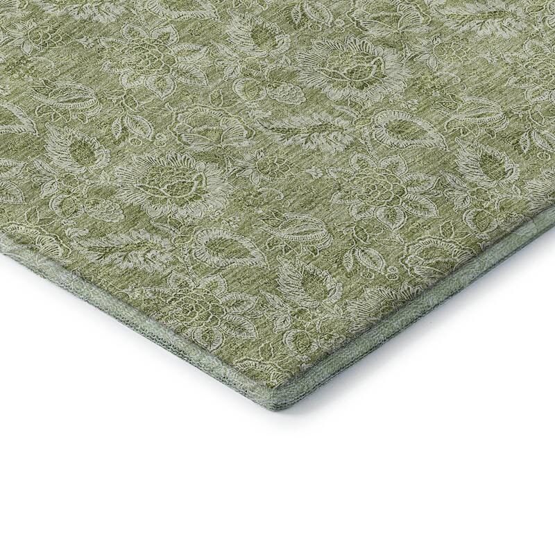 Premium Washable Super Soft Floral Modern Mayfield Rug