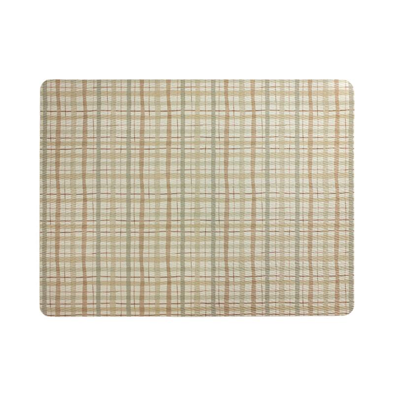 Frieling EveryDay Rectangular Placemat - Beige Plaid