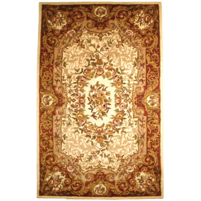 SAFAVIEH Handmade Classic Vonnie Traditional Oriental Wool Rug