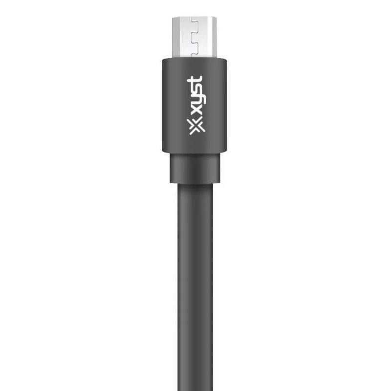 Xyst Charge and Sync USB to Micro USB Flat Cable 4Ft