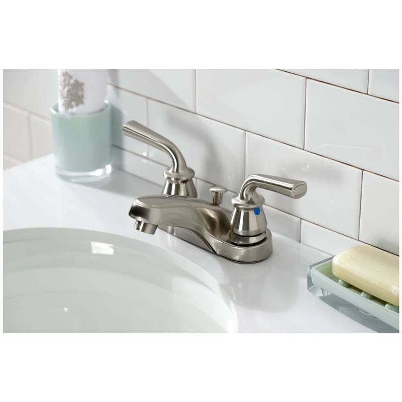 Kingston Brass KB25.RXL Restoration 1.2 GPM Centerset Bathroom Faucet
