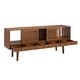 preview thumbnail 21 of 24, SEI Furniture Simms Mid-century Modern Media TV Stand for TV's up to 68"