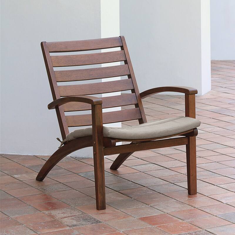 Cambridge Casual Moni 3-piece Wood Outdoor Chat Set with Cushion