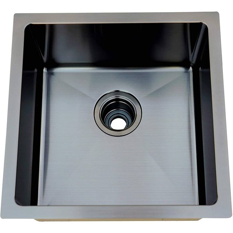 1717 17 Inch Under-mount Stainless Steel Single Bowl Kitchen Sink