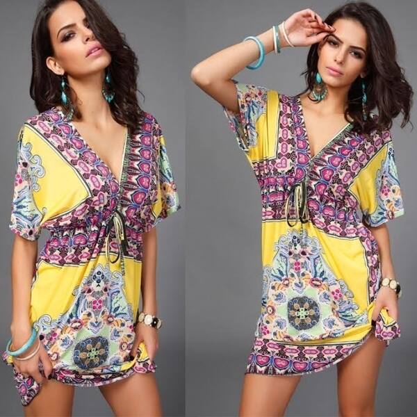 Shop Casual Boho Summer Dress In 4 Styles Overstock 21603465