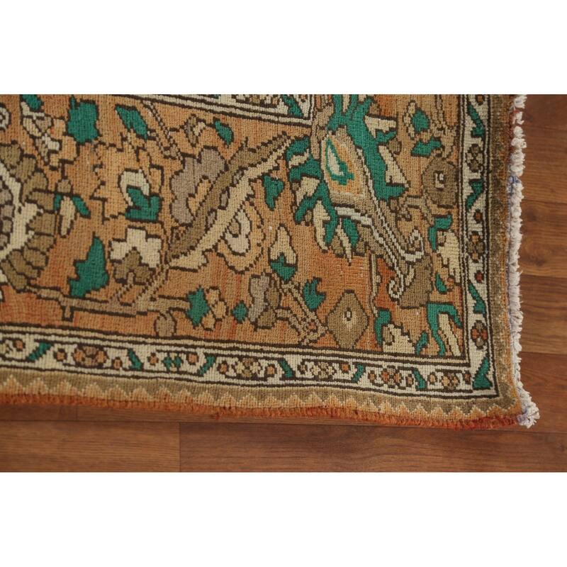 Traditional Bakhtiari Persian Vintage Area Rug Handmade Wool Carpet - 6'11"x 10'8"