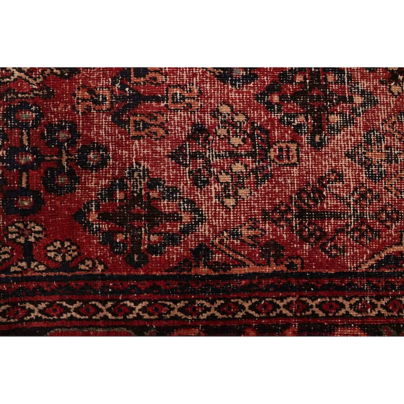 ECARPETGALLERY Hand-knotted Anadol Vintage Red Wool Rug - 6'11 x 10'1