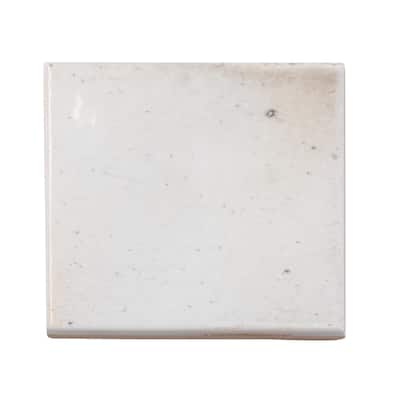Apollo tile 4" x 4" Antiek Glossy White Ceramic Tile (6.46 sq ft/case) - 60 Pack
