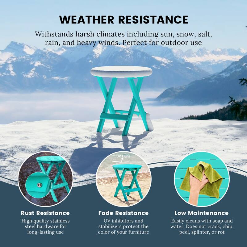 Laguna Patio Round Folding Dining Table