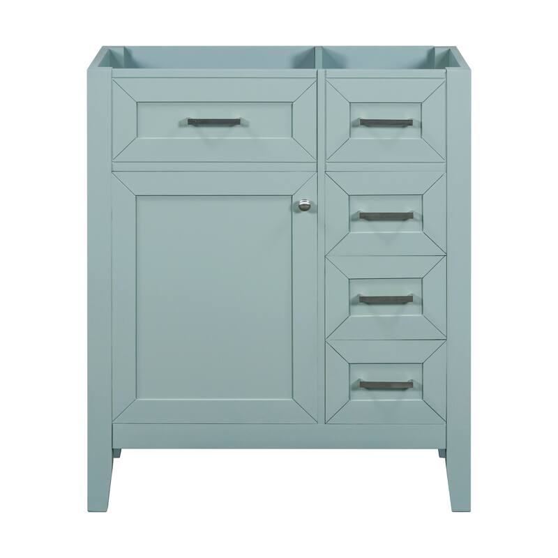30 Inch Freestanding Bathroom Vanity Base without Sink, Bathroom Storage Cabinet with 3 Drawers