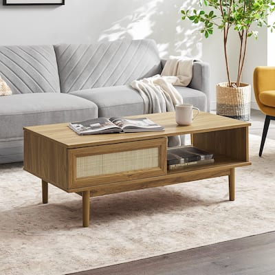 Mopio Haylee Modern Farmhouse Boho Coffee Table