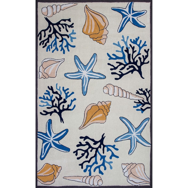 Domani Mohana Ivory Seashell Rug