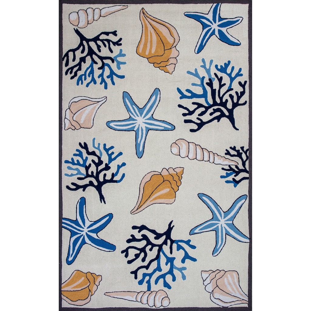 Domani Mohana Ivory Seashell Rug