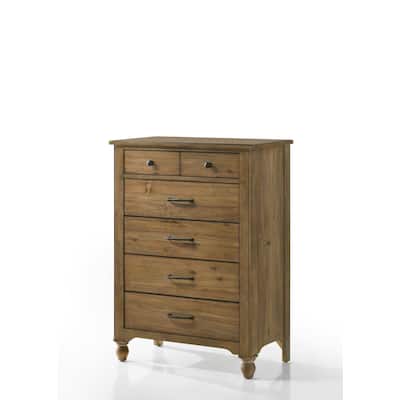 Highland 6-Drawer Chest, Sand Dune