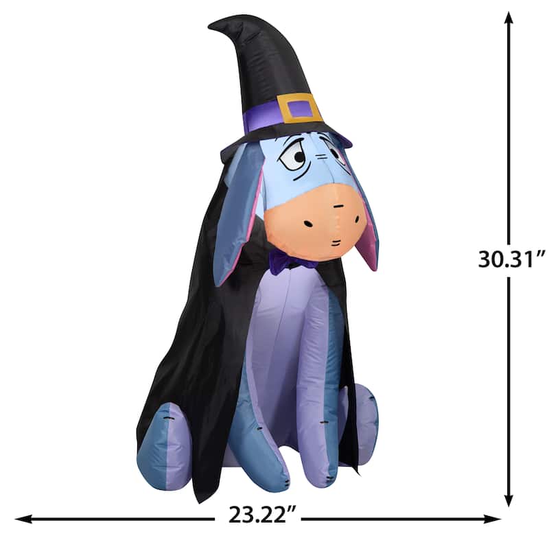 Airblown-Eeyore In Witch Costume-Disney