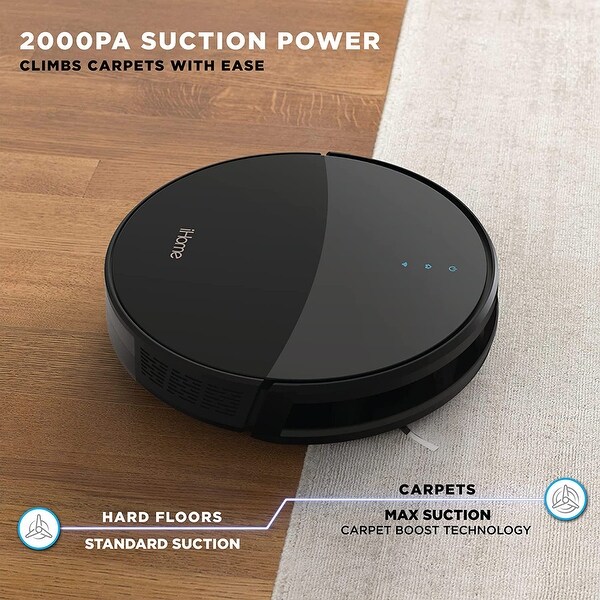 IHome AutoVac Eclipse 2-in-1 Robot Vacuum And Mop With Mapping Tech - Foto 3