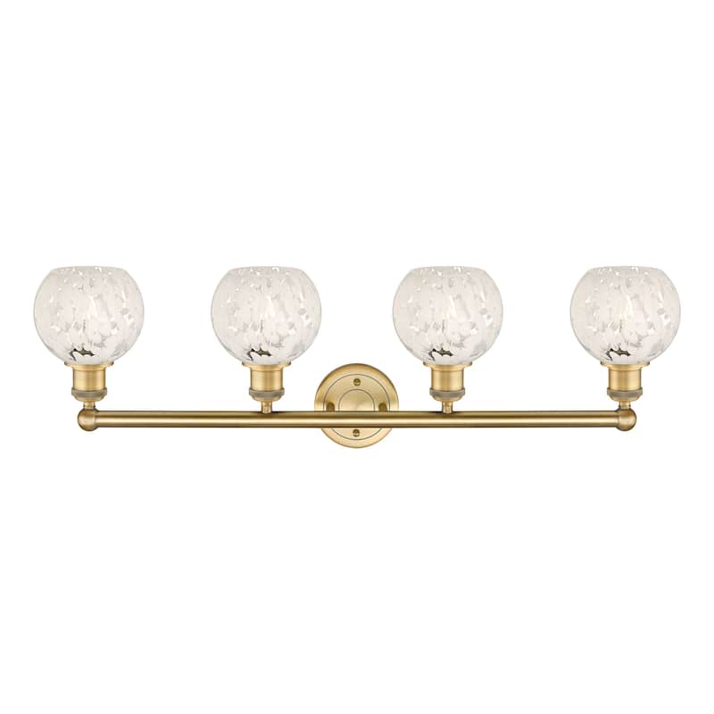 Innovations Lighting 616-4W 10 33 White Mouchette Vanity White
