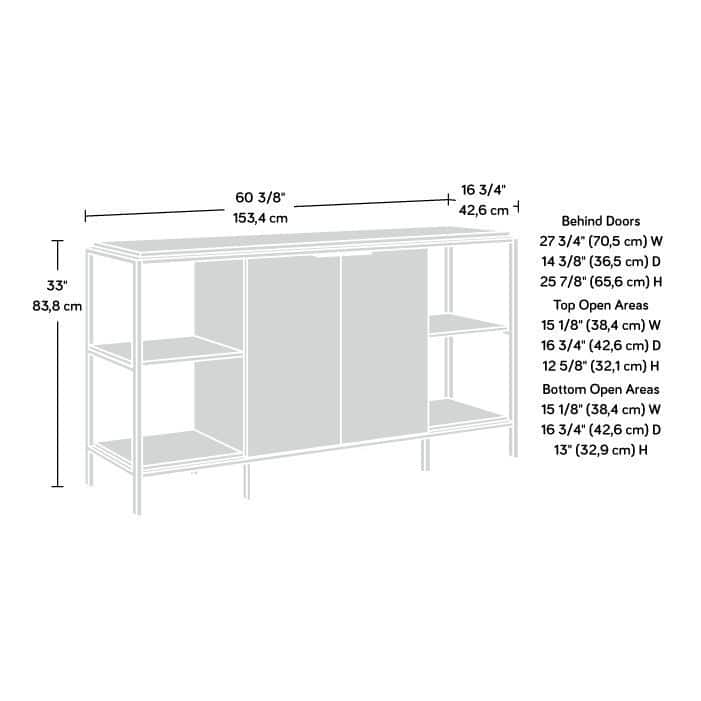 International Lux Entertain Credenza